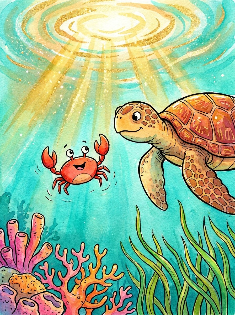 The Crab Who Waited for the Tide