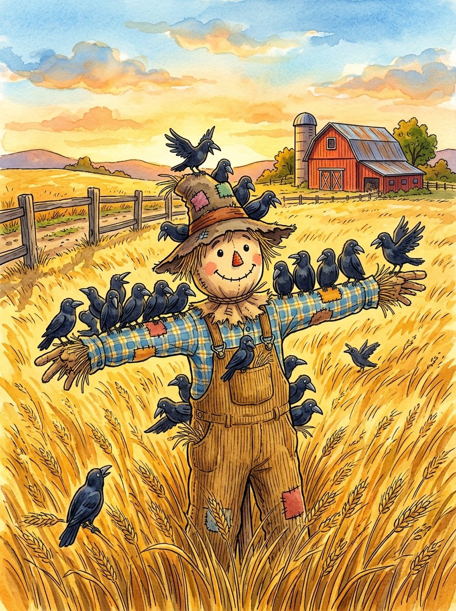 The Lonely Scarecrow