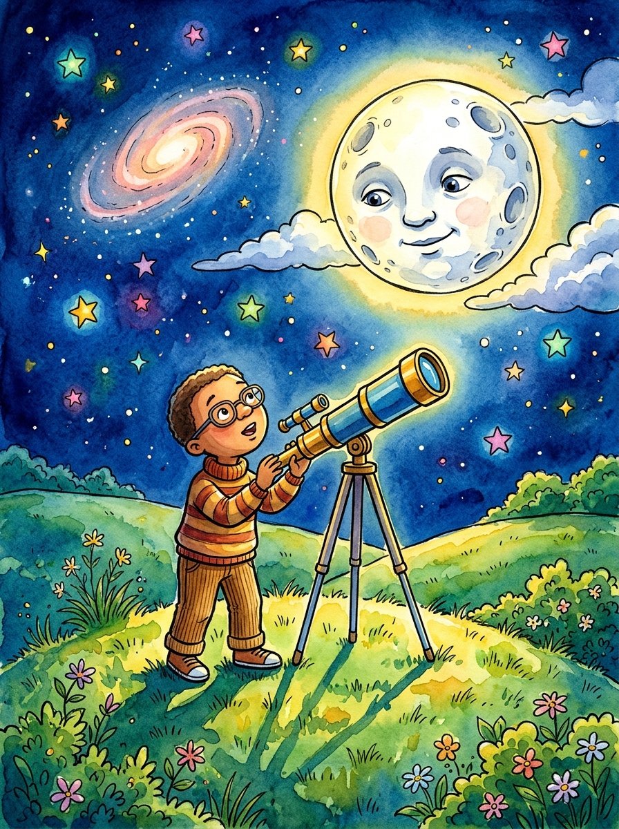 The Moon and the Astronomer