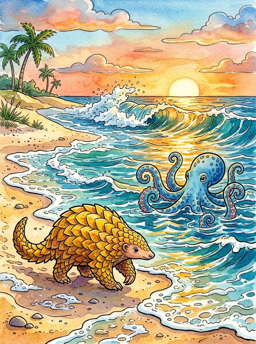 The Octopus on the Island